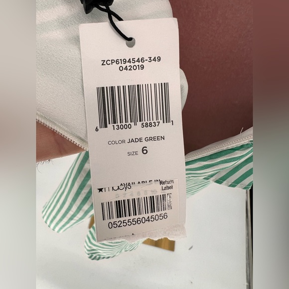 NWT BCBGeneration Tie Shoulder Mini Dress - Picture 14 of 14